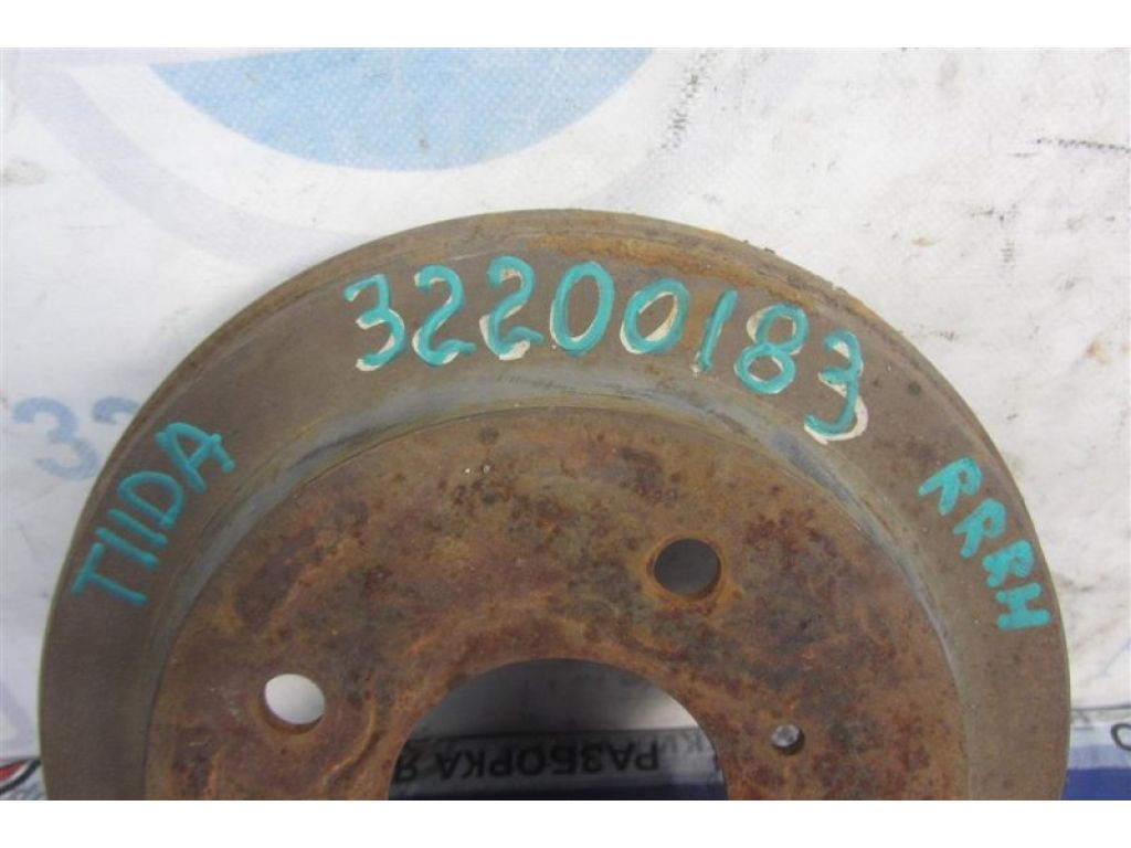 43206-EE310 | Гальмівний барабан NISSAN TIIDA/VERSA C11 04-11 - Фото 2