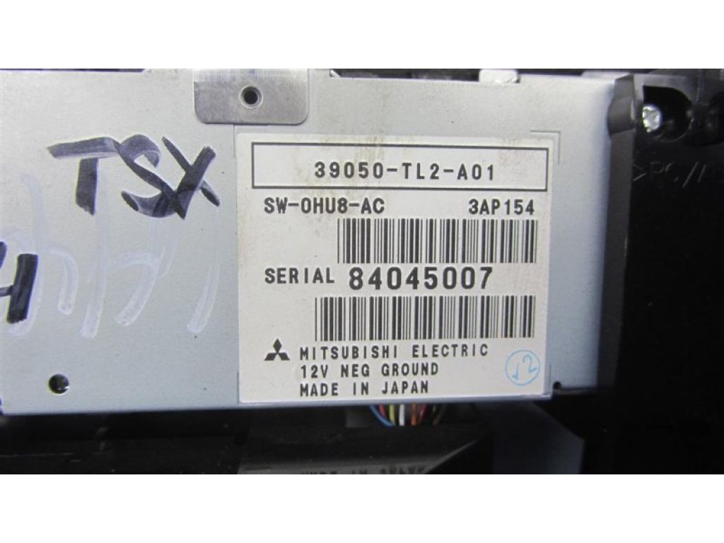 39100-TL2-A00ZA | магнітола ACURA TSX 08-14 - Фото 4