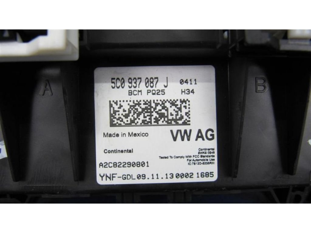 5С0 937 087 J | Блок комфорту VOLKSWAGEN JETTA USA 10-17 - Фото 4