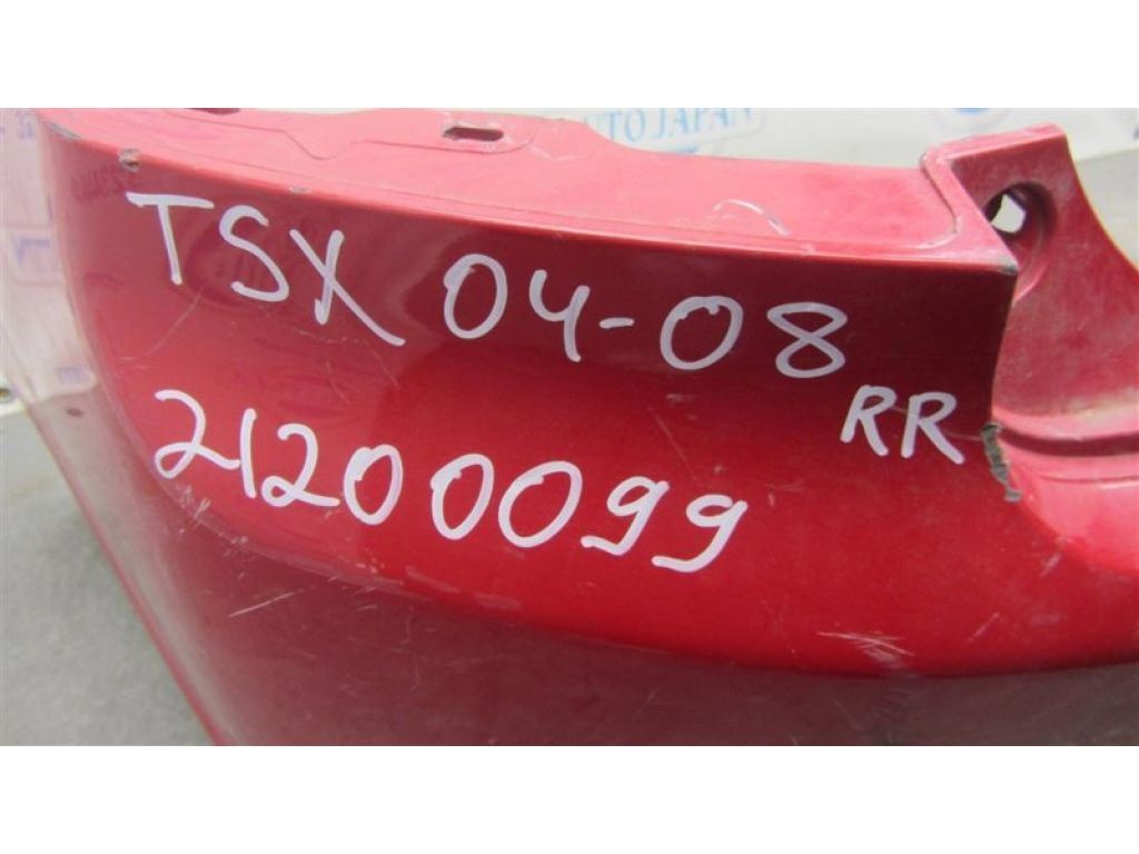 04715-SEC-A91ZZ | Бампер задній HONDA ACCORD CL7 / TSX 03-08 - Фото 2