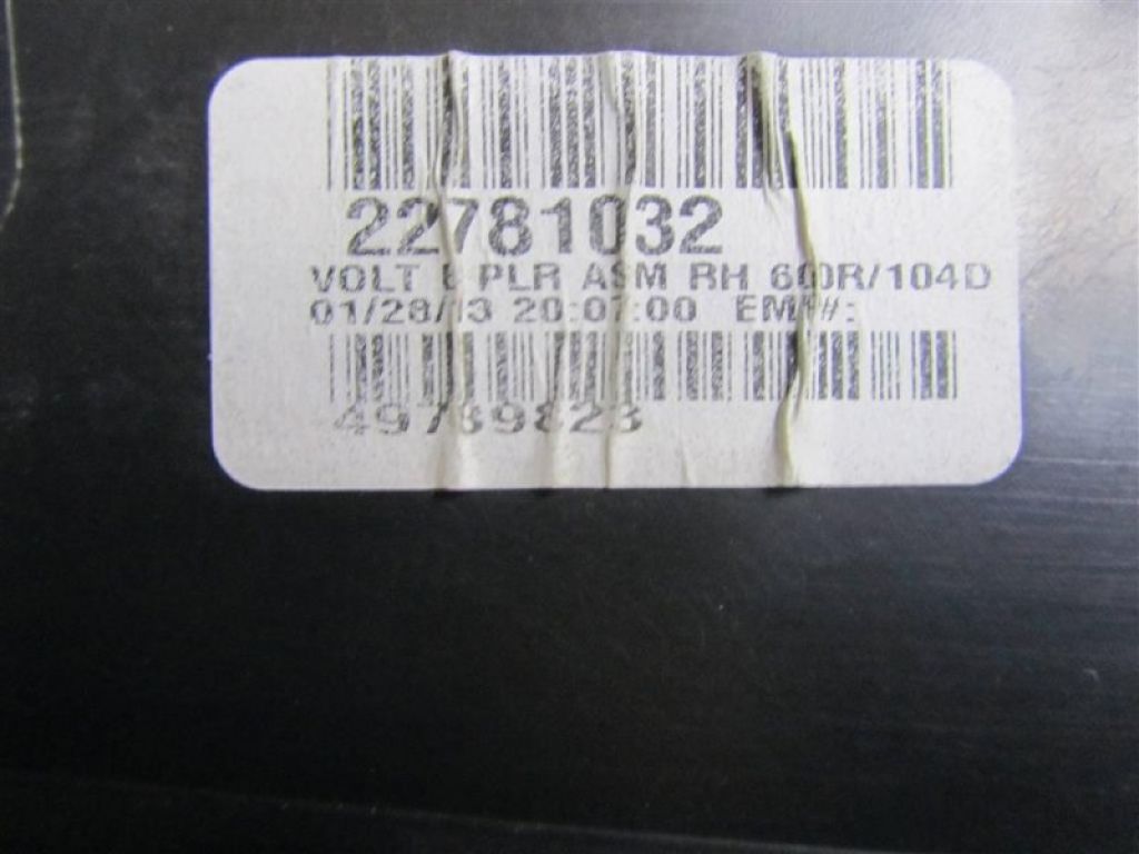 22781030 | Накладка на стойку кузова CHEVROLET VOLT 10-15 - Фото 5