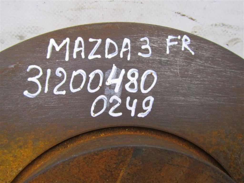 C24Y-33-25XD | Тормозной диск передний MAZDA 3 BL 09-13 - Фото 2