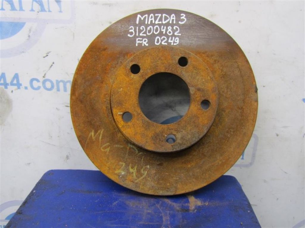 C24Y-33-25XD | Гальмівний диск передній MAZDA 3 BL 09-13