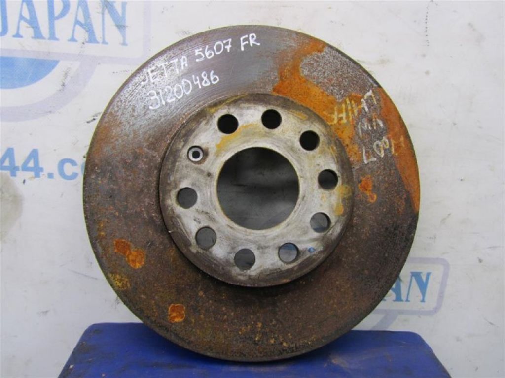 5C0 615 301 D | Тормозной диск передний VOLKSWAGEN JETTA USA 10-17