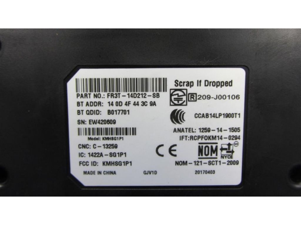 FR3Z-14D212-D | Блок електронний FORD FOCUS 10-18 - Фото 4