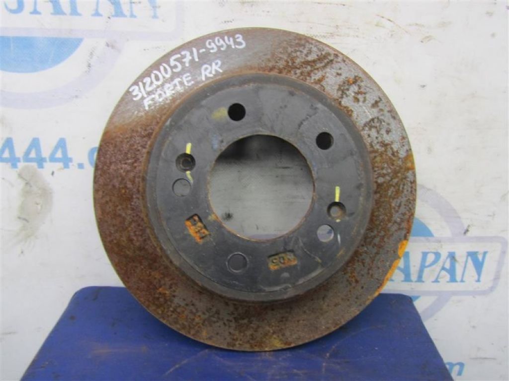 58411-2K300 | Гальмівний диск задній KIA FORTE YD 12-