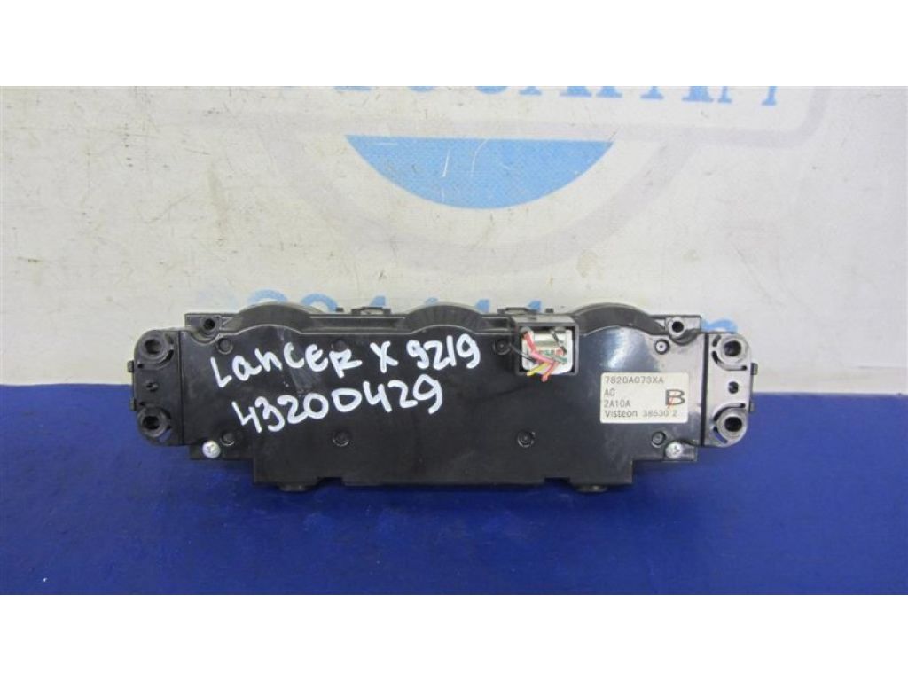 7820A073XA | Блок управления печкой MITSUBISHI LANCER X 10 07-15 - Фото 3