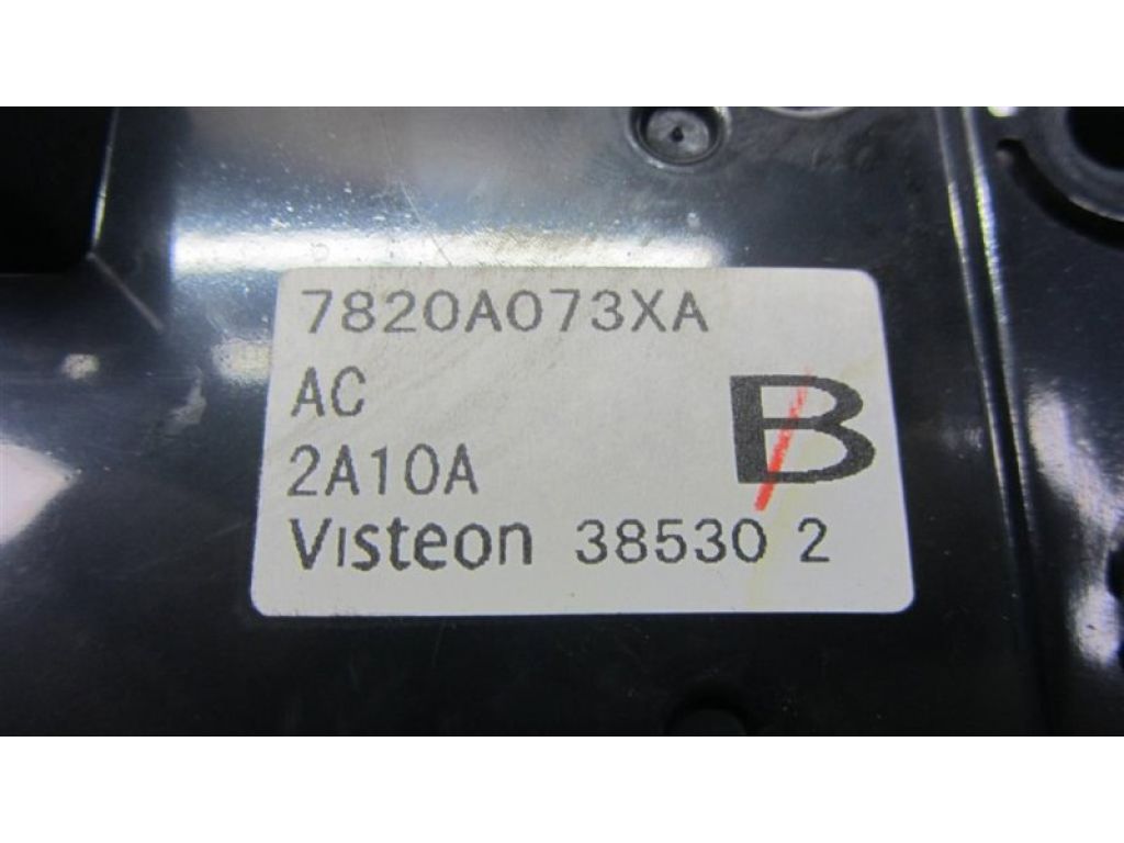 7820A073XA | Блок управления печкой MITSUBISHI LANCER X 10 07-15 - Фото 4