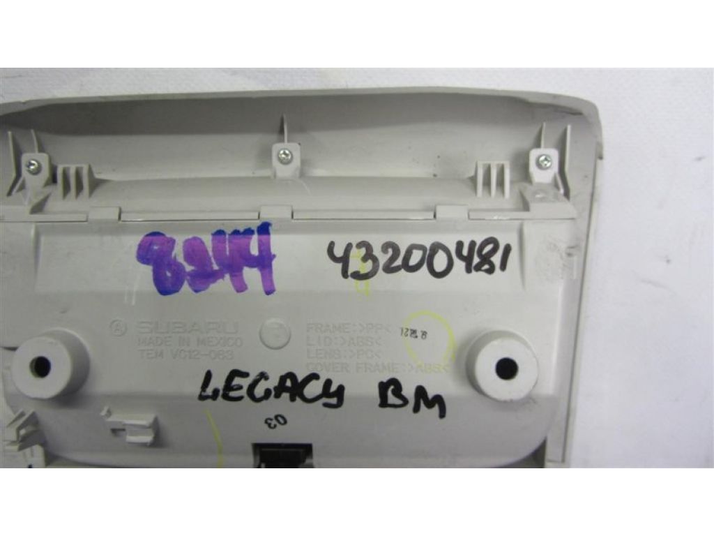 84601AG06AME | Плафон салону SUBARU LEGACY 09-15 BM - Фото 2