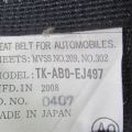 04826-TL2-A00ZA | Ремень безопасности задн. лев. ACURA TSX 08-14 - Превью 5