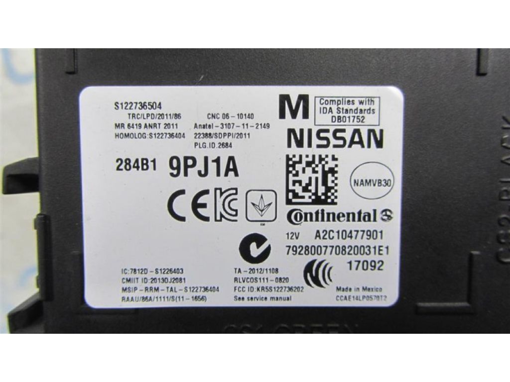 284B1-9PJ1A | Блок электронный INFINITI QX60/JX35 12-20 - Фото 2