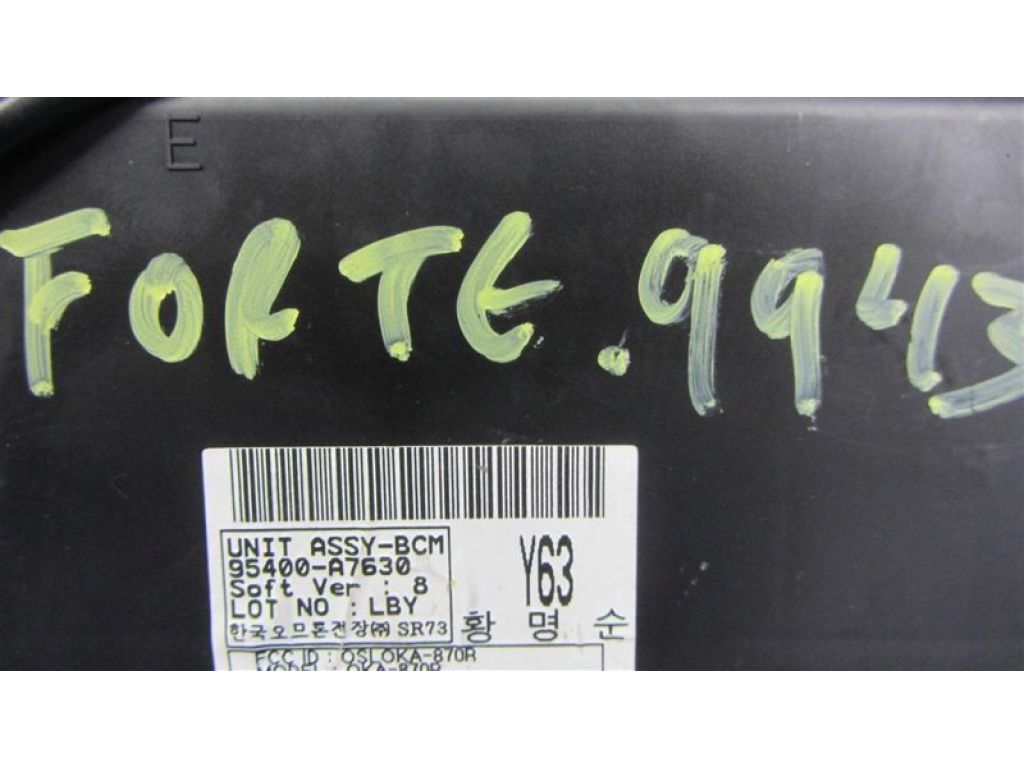 95400-A7630 | Блок комфорту KIA FORTE YD 12- - Фото 2
