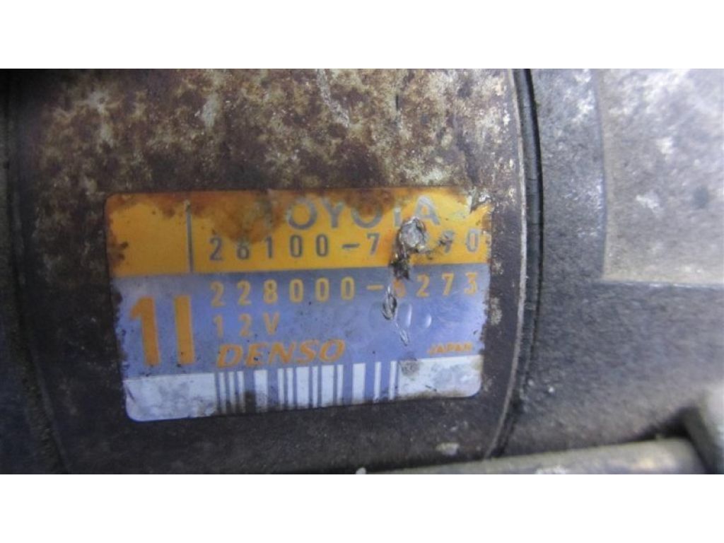 228000-6273 | Стартер TOYOTA RAV4 00-05 - Фото 3