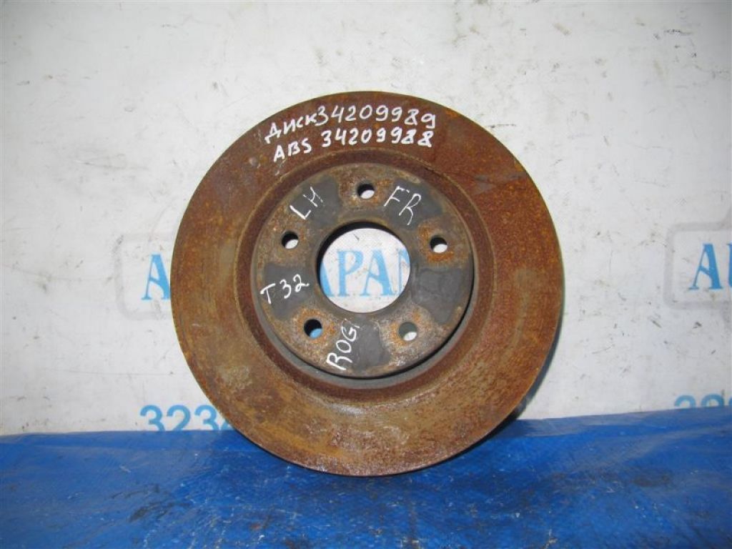 40206-4BA0A | Тормозной диск передний NISSAN X-TRAIL/ROGUE T32 13-20