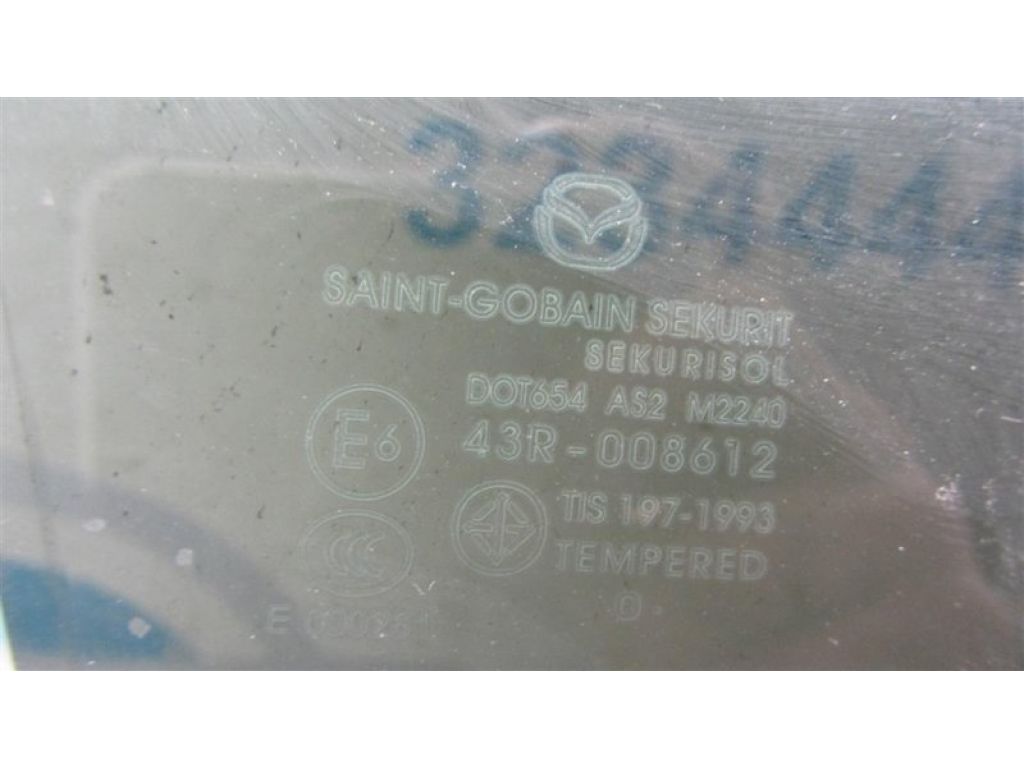 BGV458511 | Скло дверей передн. прав. MAZDA 3 BL 09-13 - Фото 3