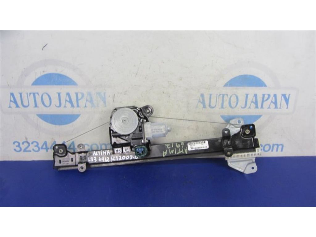 80730-3TA0B | Стеклоподъемник передн. прав. NISSAN ALTIMA L33 12-18