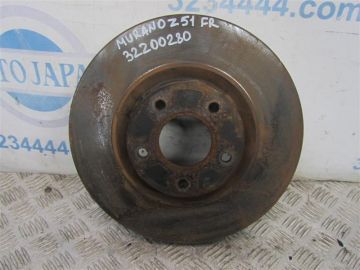 Гальмівний диск передній NISSAN MURANO Z51 07-14