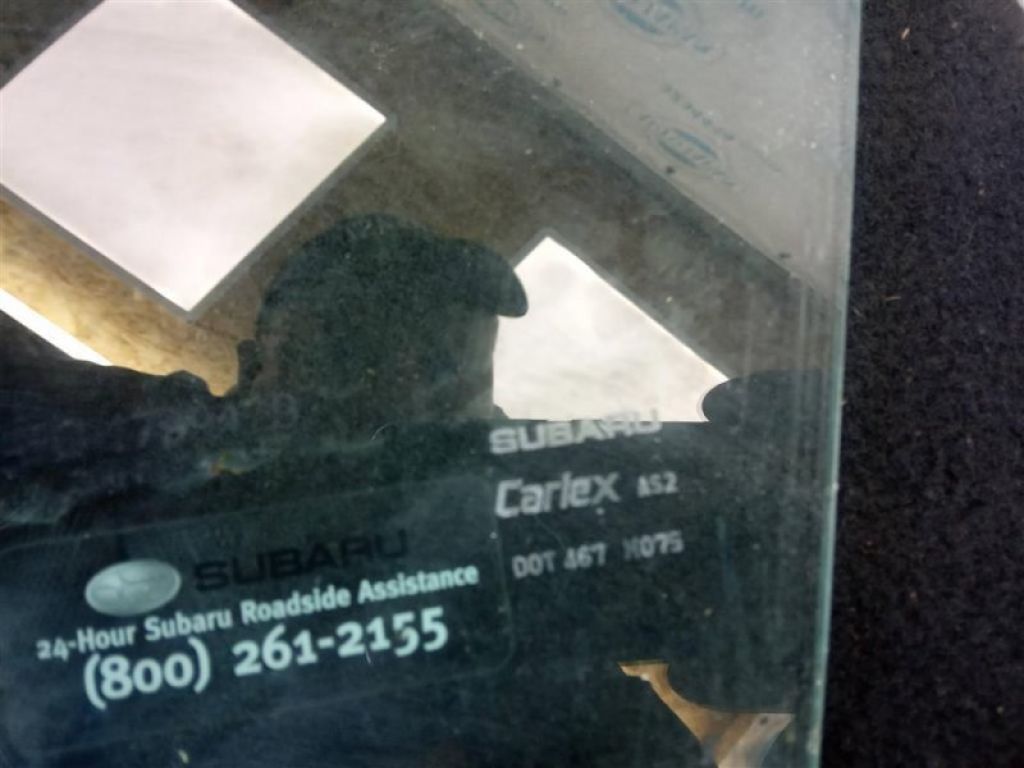 61011AL01B | Скло дверей передн. лів. SUBARU LEGACY BN 14-18 - Фото 2