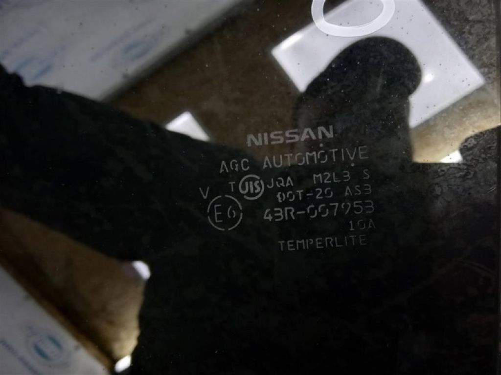 82301-4CA0B | Скло дверей задн. лів. NISSAN X-TRAIL/ROGUE T32 13-20 - Фото 2