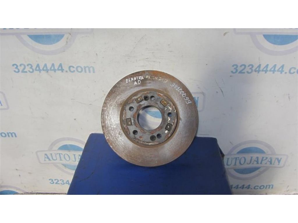 51712-3X000 | Гальмівний диск передній HYUNDAI ELANTRA AD 16-