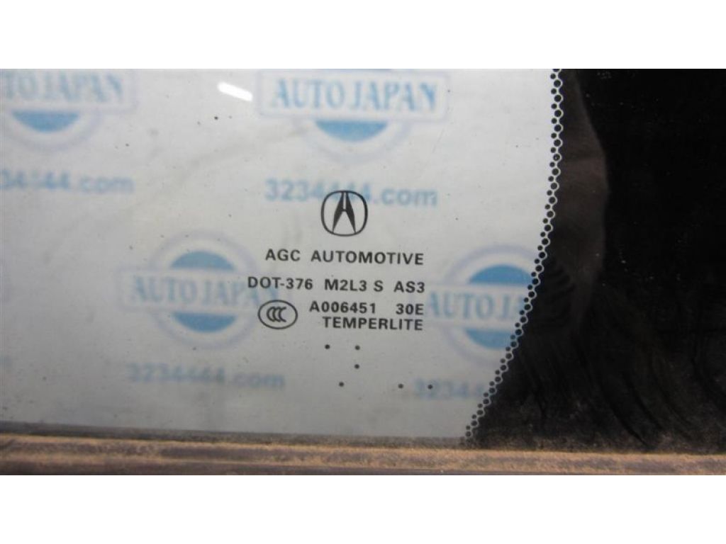 73460-TX4-A02 | Стекло двери глухое задн. лев. ACURA RDX 12-19 - Фото 3