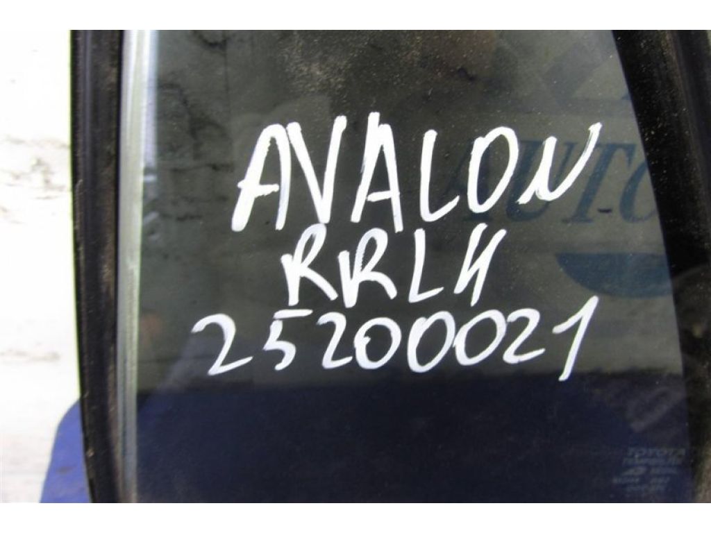 68124-07010 | Скло дверей глухе задн. лів. TOYOTA AVALON 05-12 - Фото 2