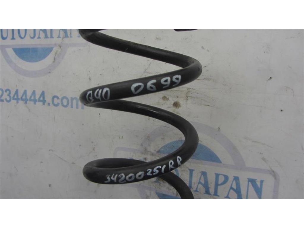 55020-1NC5A | Пружина задньої підвіски INFINITI G25/G35/G37/Q40 06-14 - Фото 2