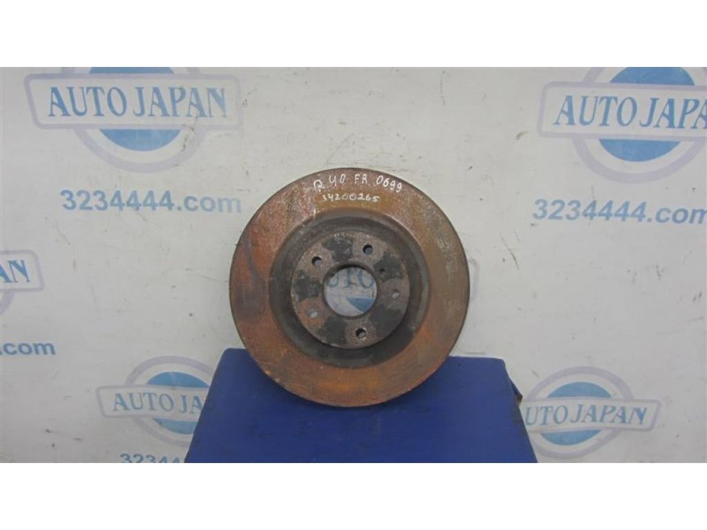 40206-EG00B | Гальмівний диск передній INFINITI G25/G35/G37/Q40 06-14