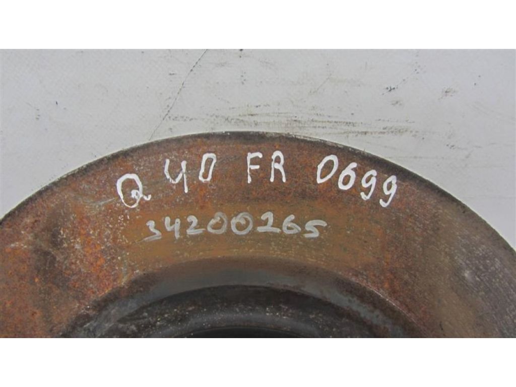 40206-EG00B | Гальмівний диск передній INFINITI G25/G35/G37/Q40 06-14 - Фото 2