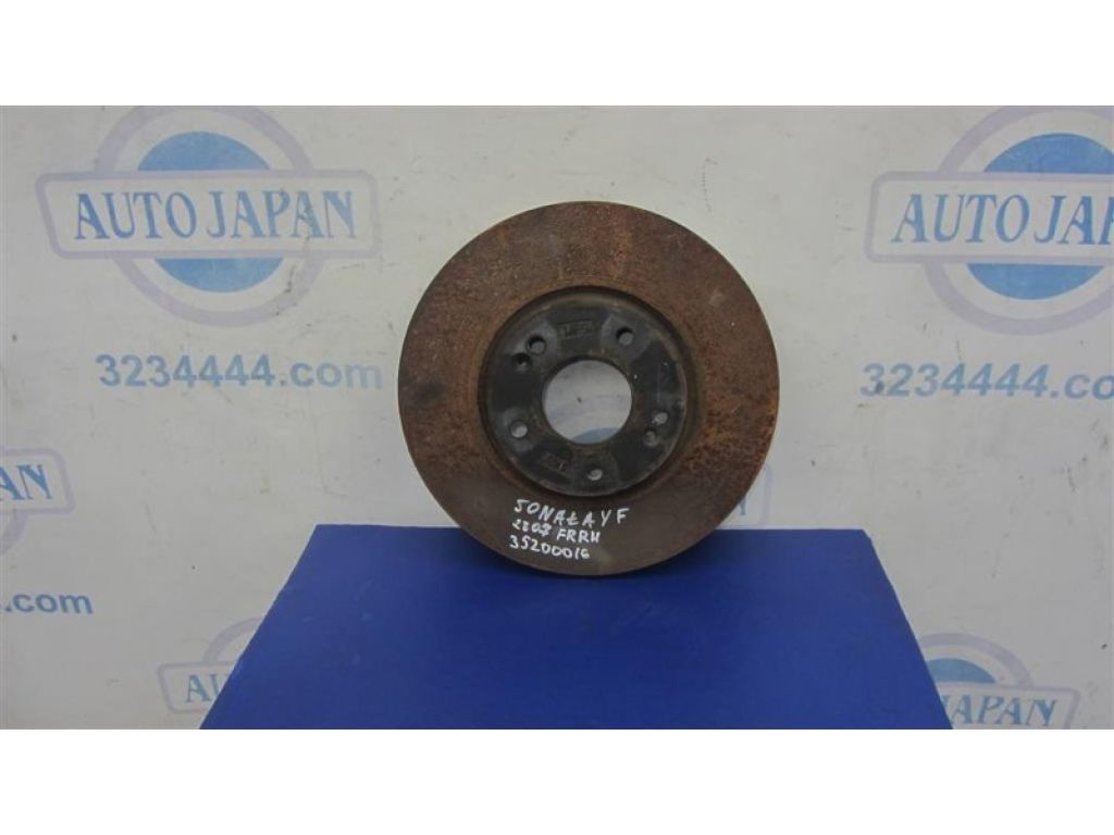 51712-3Q000 | Гальмівний диск передній HYUNDAI SONATA YF 10-14