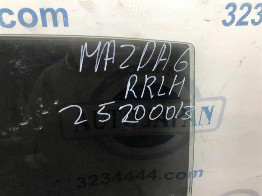 GS3L-73-511A | Стекло двери задн. лев. MAZDA 6 GH 07-12 - Фото 2