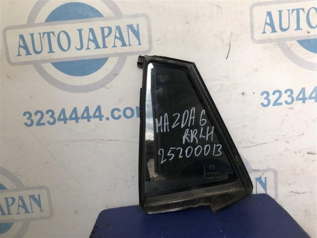 GS3L-73-661 | Стекло двери глухое задн. лев. MAZDA 6 GH 07-12