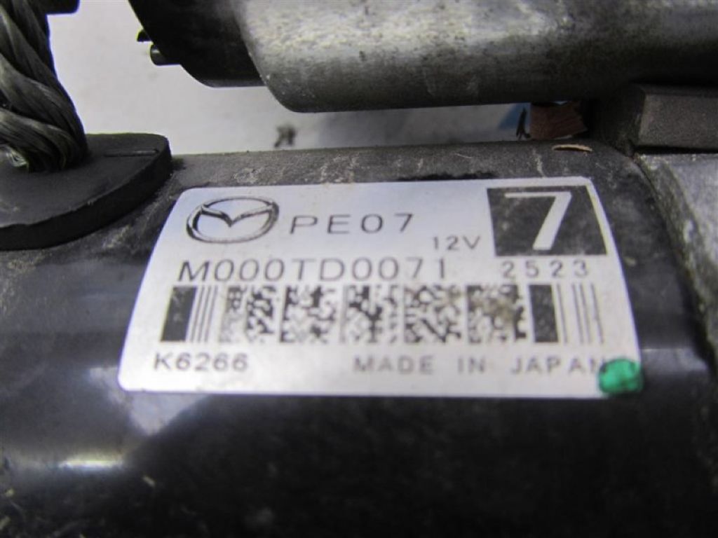 PE07-18-400 | стартер MAZDA 3 BL 09-13 - Фото 4