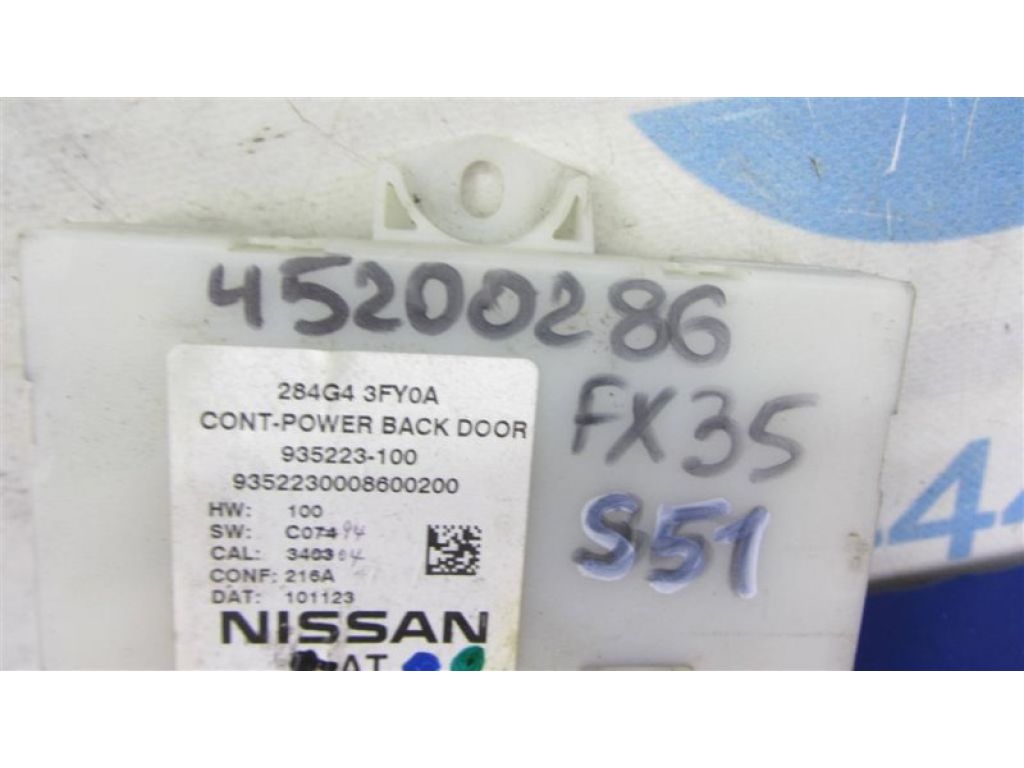 284G4-3FY0A | Блок електронний INFINITI FX/QX70 S51 08-17 - Фото 2