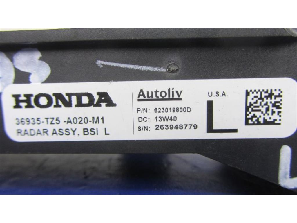 36936-TZ5-A02 | Датчик сліпих зон задн. лів. ACURA MDX (YD3) 13-21 - Фото 3
