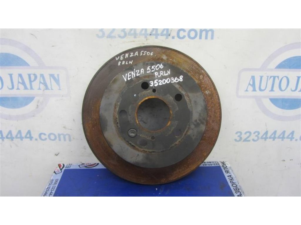 42431-0T010 | Гальмівний диск задній TOYOTA VENZA 09-16