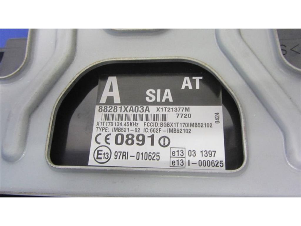 88281XA03A | Блок иммобилайзера SUBARU TRIBECA B10 07-13 - Фото 4