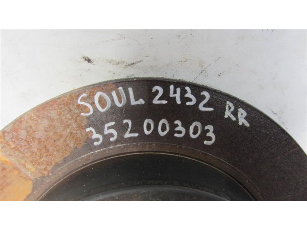 58411-3X300 | Тормозной диск задний KIA SOUL PS 13-19 - Фото 2