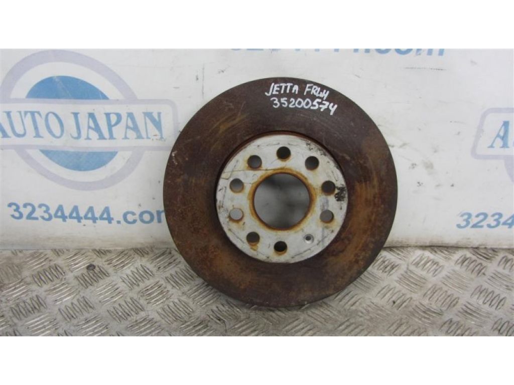 5C0 615 301 D | Тормозной диск передний VOLKSWAGEN JETTA USA 10-17