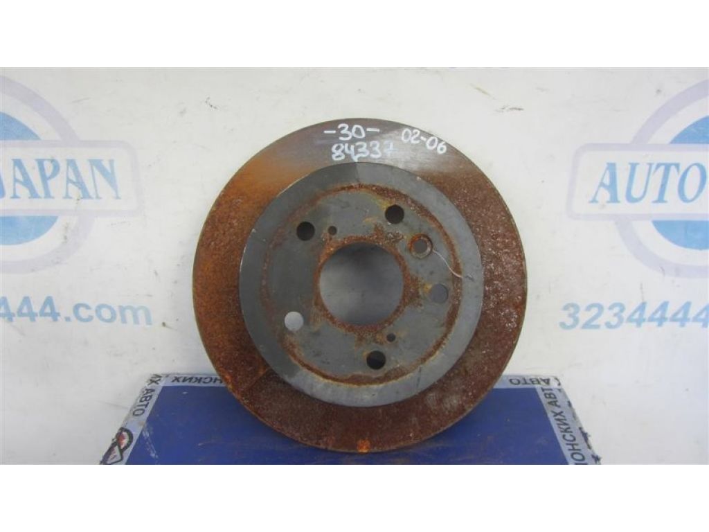 42431-06050 | Тормозной диск задний TOYOTA CAMRY 30 02-06