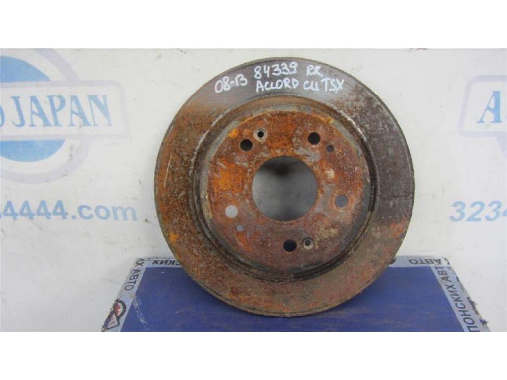 42510-TA0-A01 | Тормозной диск задний HONDA ACCORD CU8 / TSX 08-14