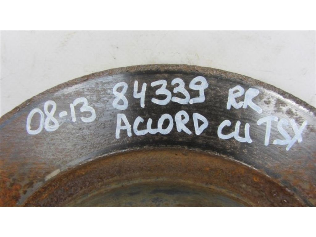 42510-TA0-A01 | Тормозной диск задний HONDA ACCORD CU8 / TSX 08-14 - Фото 2