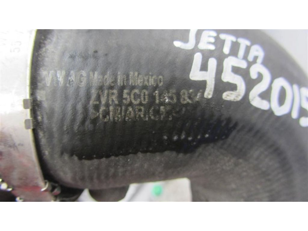 5C0 145 834 | Патрубок інтеркулера VOLKSWAGEN JETTA USA 10-17 - Фото 3