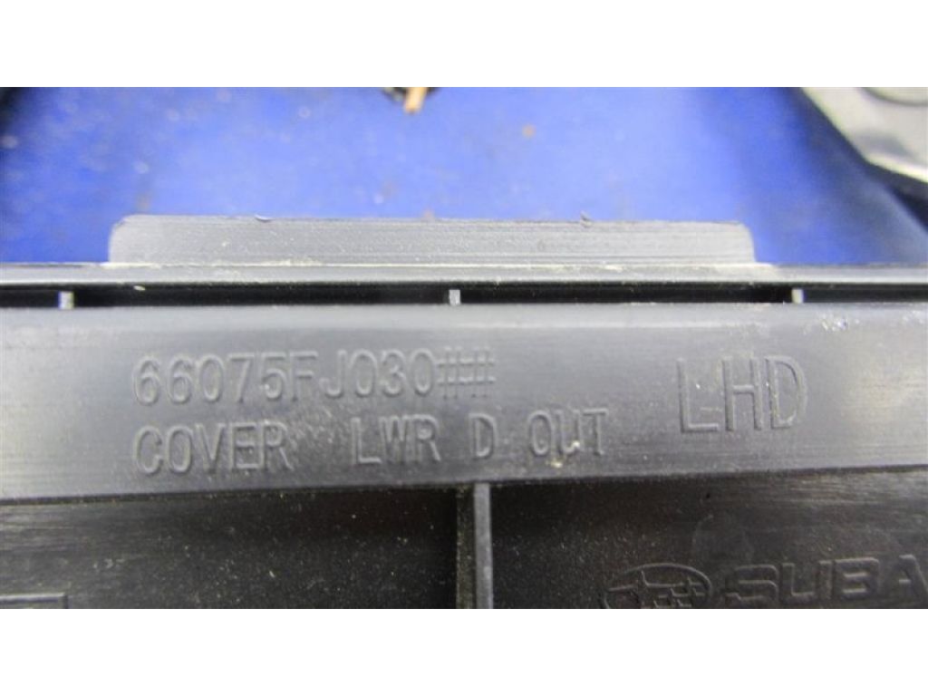 66075FJ030VH | Накладка торпедо лев. SUBARU CROSSTREK 12-17 - Фото 4