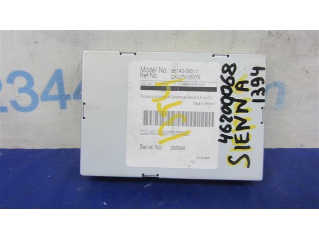 861A0-08011 | Блок керування мультимедіа TOYOTA SIENNA 11-16
