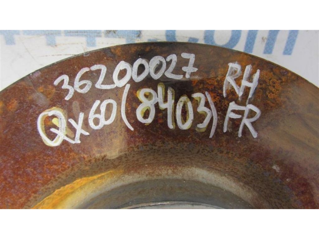 40206-3JA0A | Тормозной диск передний INFINITI QX60/JX35 12-20 - Фото 2