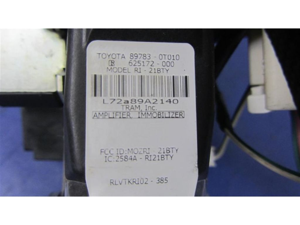 45020-02290 | Замок запалювання TOYOTA VENZA 09-16 - Фото 5