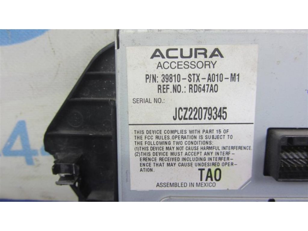 39810-STX-A01 | монітор ACURA MDX (YD2) 06-13 - Фото 4