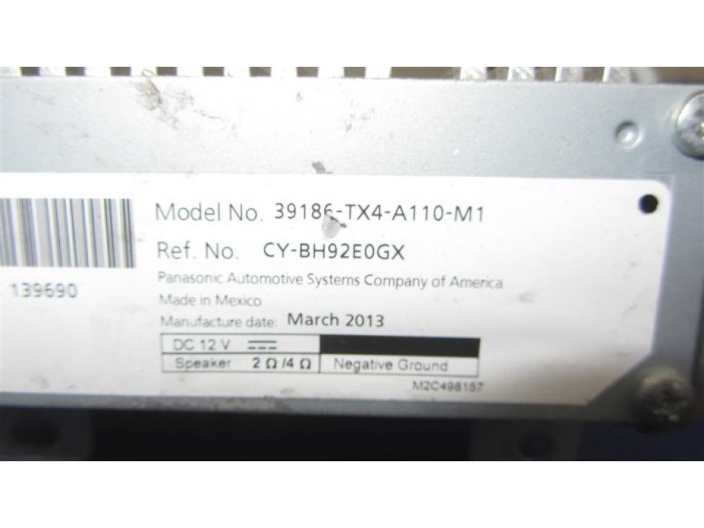 39186-TX4-A41 | Усилитель звука ACURA RDX 12-19 - Фото 2