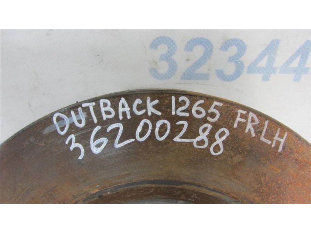 26300AL03A | Гальмівний диск передній SUBARU OUTBACK BS 14-21 - Фото 2